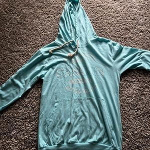 Teal Cancun hoodie